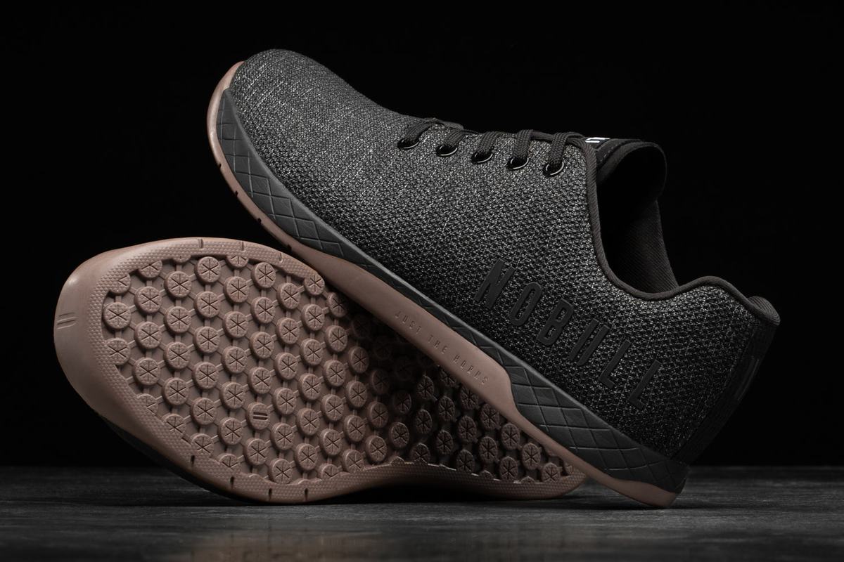 Nobull Superfabric Women's Trainers Black | Australia (EC6412)